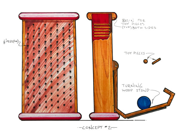 School Project: Wooden Toy Rendering